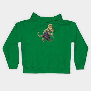 Tandy the Triceratops Kids Hoodie